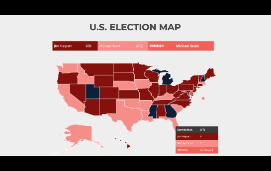 eleciton map